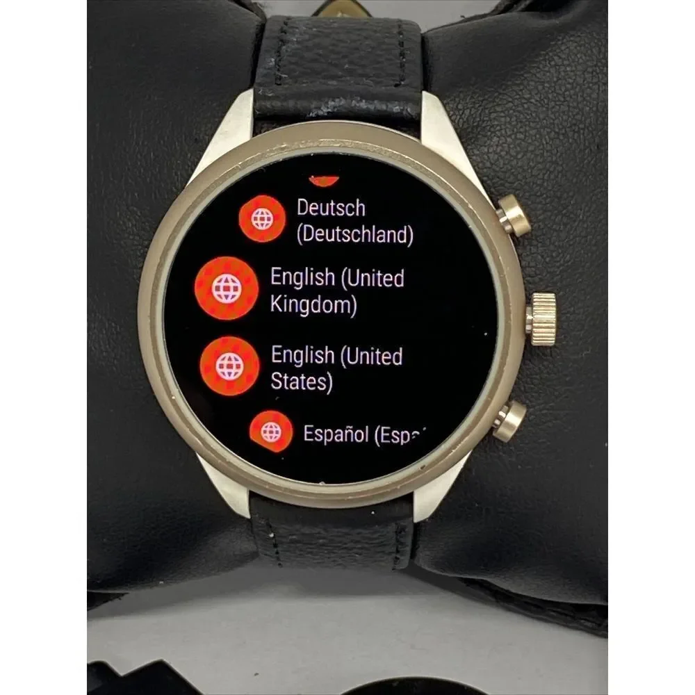 Fossil Gen 4 Authentic Digital Dial Smart Watch Custom Band FTW6025